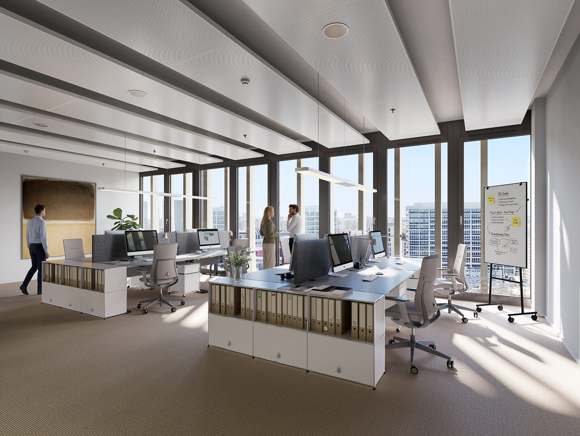 Moderne Büroflächen im nördlichen Berlin Mitte V5